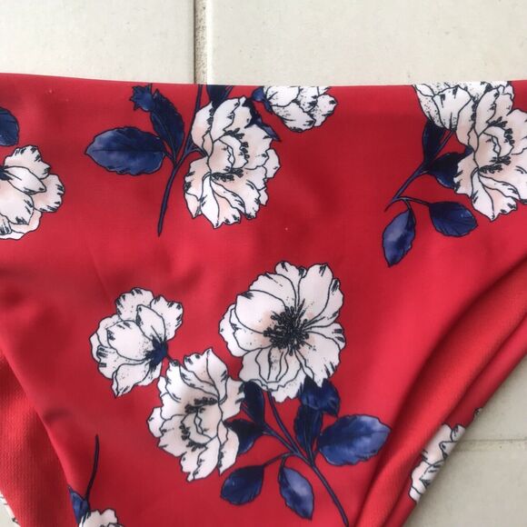 Full Tilt Bikini Bottom Multicolor Floral Swimwear - Picture 2 of 6
